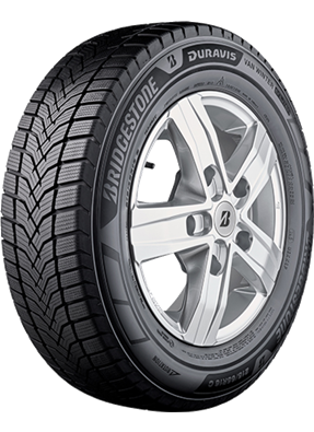 BRIDGESTONE 195/75 R16 107R DURAVIS VAN WINTER 3PMSF C (C-A-A[72])(Kistgk.téli abroncs)